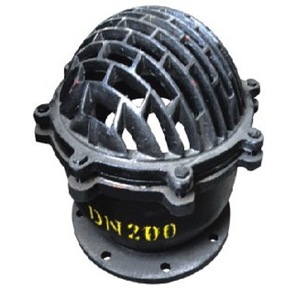 Válvula de fondo de hierro fundido con brida H42X-10Q, válvula de retención de control de flujo de agua para uso subacuático - Product Image 3