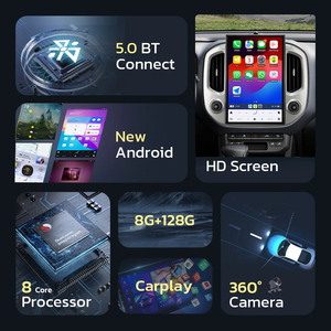 Aoonav เครื่องเสียงติดรถยนต์แอนดรอยด์13นิ้ว14.5นิ้วสำหรับ Chevrolet COLORADO GMC Canyon เครื่องเล่น2018 2014ทัชสกรีน - Product Image 6