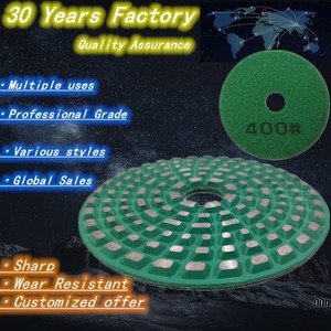 4 Inch 5 Inch Sintered Diamond Metal Bonded <strong>Polishing</strong> Pads Grinding Pads for Concrete Floor <strong>Marble</strong> Granite Rough <strong>Polishing</strong> - Product Image 4