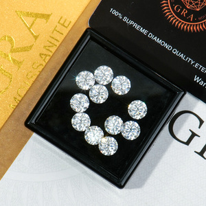 Xingyue gemas de alta calidad 4mm -10mm redondo corte brillante moissanita diamante para joyería - Product Image 6