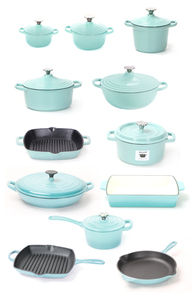 Phong cách Mỹ nấu ăn gang <span class=keywords><strong>Cookware</strong></span> Set thân thiện với môi mooccan thiết kế cho nhà bếp sử dụng - Product Image 2