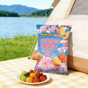 Collation diététique sans graisses trans, faible en calories, saveur Sakura, boule <span class=keywords><strong>pop</strong></span>, <span class=keywords><strong>nutrition</strong></span>, qualité fraîche, emballage personnalisable - Product Image 5