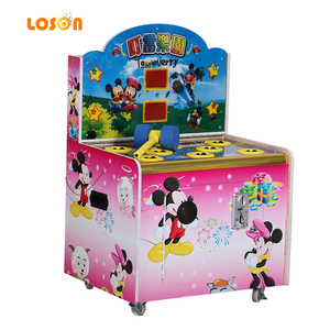 Machine de jeu d'arcade à monnayeur pour enfants, jeu de frappe de souris et de grenouilles à marteau d'intérieur - Product Image 3