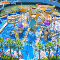 Parc d'attractions simple et double personne 37KW température constante simulateur de surf sur l'eau jouer à des jeux machine à surfer