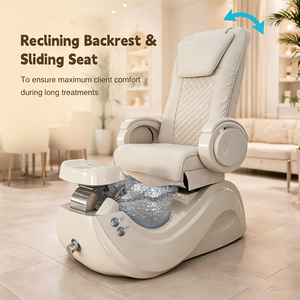 Sillón de Masaje Eléctrico Profesional Reclinable para Manicura y Pedicura para Salón de Uñas - Product Image 2