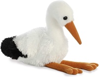 Cygne en peluche personnalisé avec logo, jouet en peluche promotionnel, cygne en peluche blanc doux