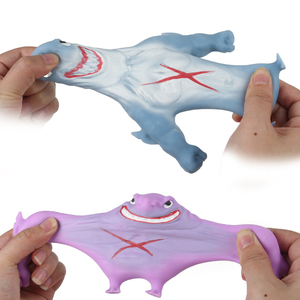 Juguete de descompresión OEM diferentes juguetes de animales de peluche de mar PVA silme lleno de tiburón blando delfín fidget juguetes para niños - Product Image 4