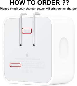 Étui de protection pour <span class=keywords><strong>chargeur</strong></span> à double port USB-C 35W pour MacBook Air 13.6 15 pouces 2023-2024 M3 M2 Chip Power Adapter Sleeve Cover Soft - Product Image 2