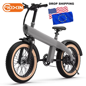 Bicicleta Eléctrica KIXIN Original <span class=keywords><strong>Q3</strong></span> de 20 Pulgadas, Plegable, para Terreno Plano y Montaña, con Neumáticos Gruesos, Híbrida - Product Image 1