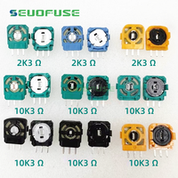 Original PS4/PS5 Joystick Potentiomètre 3D Commutateur Potentiomètre Une/série/ns Pro Capteur Module Pièces De Rechange De Remplacement