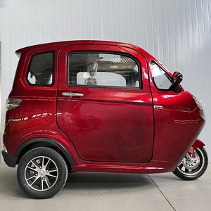 <span class=keywords><strong>Scooter</strong></span> cabine à <span class=keywords><strong>3</strong></span> <span class=keywords><strong>roues</strong></span> à usage familial avec une puissance de 1500W, tricycles électriques fermés certifiés pour l'Europe - Product Image 3