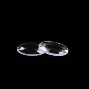 Lente biconvexa convexa plana de vidrio de sílice fundido <span class=keywords><strong>UV</strong></span> de 8mm 9mm 10mm de diámetro personalizado - Product Image 3