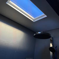 Panneau LED économe en énergie pour l'espace de sommeil, effet de lumière du ciel clair pour le bureau, corps en acrylique, ciel bleu artificiel