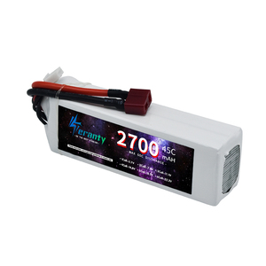 แบตเตอรี่สำหรับ RC โดรนแข่งขัน4S 14.8V 2700mAh 45C UAV เฮลิคอปเตอร์รถยนต์เรือเครื่องบินชิ้นส่วน - Product Image 6