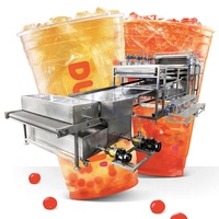 CBZ 200 Tự Động Popping Boba Dây Chuyền Sản Xuất Tinh Thể Thạch Carrageenan Nước Ép Trái Cây Máy Bóng Cho Bong Bóng Mike Trà Nước Giải Khát