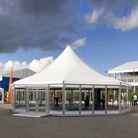 Pagoda poligonal para exteriores, 5x5, festival, 20m, fiesta de circo, hochzeit, zelte, tienda de campaña zelt