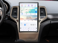 Reproductor de DVD para Auto de 14.4'' con Pantalla Táctil Android, Radio, Navegación GPS y Carplay para Jeep Grand Cherokee 2009-2013 y 2014-2020