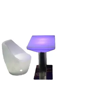 Tavolo led cambia colore RGB per tavolino LED impermeabile tea house