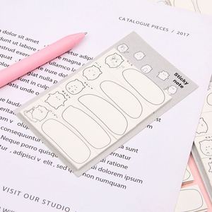 Sticky Notes Set School Supplies Cute Kawaii Self-Adhesive <b>Memo</b> <b>Pads</b> Stationery Creative - Product Image 5
