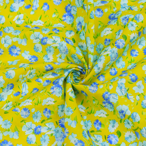 Tissu Popeline <span class=keywords><strong>Liberty</strong></span> 100% Coton Uni Imprimé Numérique Floral Personnalisé Biologique Léger Doux Robes pour Femmes Garçons Filles - Product Image 4