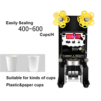 Lait thé tasse Machine à sceller automatique boisson gobelet scellant jus soja lait gelée crème glacée panneau mécanique micro-ordinateur