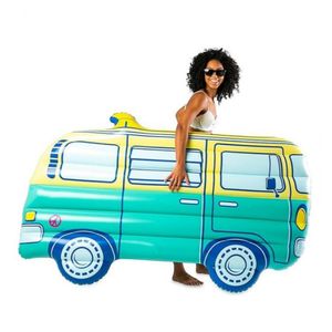 2024 été bonne qualité drôle et <span class=keywords><strong>roman</strong></span> PVC gonflable forme de voiture flotteur matelas <span class=keywords><strong>piscine</strong></span> unisexe adulte - Product Image 3