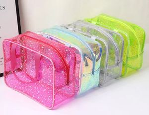 Large Capacity Factory Direct Selling Simple Pattern PVC Makeup <b>Bag</b> with Zipper for Cosmetics on Trips - Product Image 4