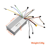 Controlador de motor sin escobillas JP DC60V 50A 3000W para scooter eléctrico, controlador de motor de doble accionamiento A+B para piezas de bicicleta eléctrica.