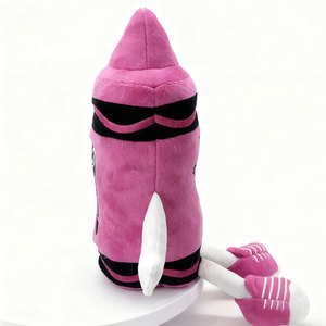 3D hình dạng lập thể búp bê bút chì bông đồ chơi sang trọng tùy chỉnh bé an toàn nhồi bông Tùy chỉnh màu sắc kích thước - Product Image 4