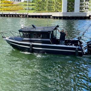2023 Nouveau Yacht de luxe super cabine de 25 pieds pour l'océan 2500 Bateaux à grande vitesse à vendre Navire de pêche <span class=keywords><strong>en</strong></span> aluminium - Product Image 6