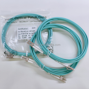 Suministro de cable de fibra óptica 10G OM3 Multimodo Duplex 3 M 5m 10m LC/UPC a LC/UPC 50/125μm LSZH Patch Cord - Product Image 2