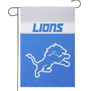 Drapeau de jardin haut de gamme <span class=keywords><strong>Detroit</strong></span> Lions 12*18, décoration extérieure pour cour, véranda, jardin. Décoration sportive d'extérieur pour maisons et jardins. - Product Image 2