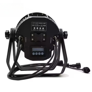 Lotus 18x18W thời tiết ngoài trời dẫn mệnh đèn 6-in-1 rgbwauv DMX kiểm soát UV phát thải nhôm cơ thể cho DJ KTV khách sạn - Product Image 2