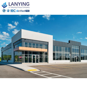 Atelier préfabriqué d'entrepôt logistique en acier Bâtiment industriel Bâtiment commercial Structure en acier Hangars d'avions en tissu - Product Image 3
