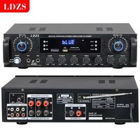 Mini amplificateur de puissance Bluetooth AK-8288BT, tension constante, carte USB TF, radio FM, amplificateur audio stéréo HiFi avec fibre optique coaxiale