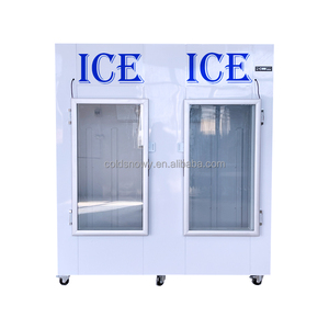 La porta interna di vetro di stoccaggio del ghiaccio di stoccaggio del ghiaccio del frigorifero di alta qualità non sarà mai usata come frigorifero - Product Image 1