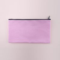 Trousse de maquillage personnalisée en toile Sac d'école licorne mignon avec étui à crayons pour filles Sac à crayons avec fermeture éclair Logo personnalisé