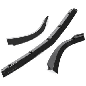 Kit de labios de parachoques delantero de 3 piezas para <span class=keywords><strong>Mercedes</strong></span> <span class=keywords><strong>Benz</strong></span> W204 C180 <span class=keywords><strong>C250</strong></span> C300 <span class=keywords><strong>Sport</strong></span> <span class=keywords><strong>2012</strong></span>-2014 - Product Image 4