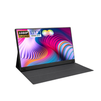 Écran d'ordinateur portable TV LED 15,6'' 1080P FHD HDR Protection des yeux LED TV pour PC