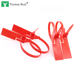 YTPS007 Scellé de sécurité en plastique détachable 370 mm 7,5 mm à serrage progressif, inviolable pour compagnies aériennes, numéroté, à usage unique - Product Image 2
