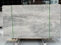 Marbre blanc naturel de qualité supérieure |   Base gris-blanc clair avec fines veines |   Pour les murs, les sols, les comptoirs, les escaliers, les halls