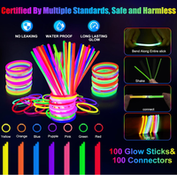 Bâtons lumineux néon, colliers, bracelets, lumières LED pour doigts, lunettes, pinces à cheveux pour mariage, anniversaire, Nouvel An, fournitures de fête qui brillent dans le noir