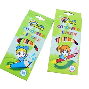 Matite da Disegno Non Tossiche a <span class=keywords><strong>Forma</strong></span> Triangolare da 7 Pollici - 12 Pezzi Colorati con Precisione - Product Image 3