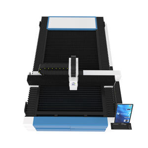 Machine de découpe <span class=keywords><strong>laser</strong></span> Pengwo 2000W, grande promotion, <span class=keywords><strong>laser</strong></span> à fibre, zone de découpe 4000 mm x 2000 mm, 100 m/min, 4500 kg, entièrement automatique - Product Image 5