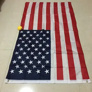 3x5ft США Нейлон Вышитый Флаг