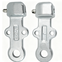 Plaque de suspension à étrier pour ligne de transmission, galvanisée à chaud, accessoire de fixation d'isolateur pour accessoires électriques