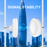 CPE para Exteriores de 5KM de Largo Alcance Punto a Punto, 900Mbps de Alta Potencia, 802.11AC 5.8GHz, Puente WiFi Digital Gigabit para Cámaras IP CCTV