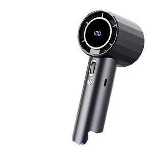 Mini Ventilador de Mano con Pantalla LED Digital, 100 Velocidades Ajustables, Turbo Sin Escalonamientos, Pequeño Ventilador de Bolsillo para Viajes y Campamentos - Product Image 1