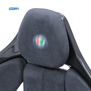 Asientos de coche personalizables de gran calidad, asientos de carreras de fibra de carbono seca para Ferrari 612 - Product Image 2