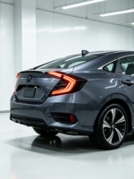Luz Trasera LED de Alta Luminosidad de 12V, Modificada en Rojo Ahumado, para Honda Civic FK Sedán 10ª Generación 2016 2018